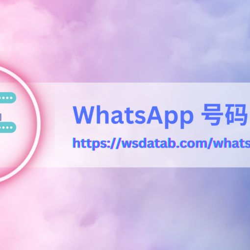 WhatsApp 号码